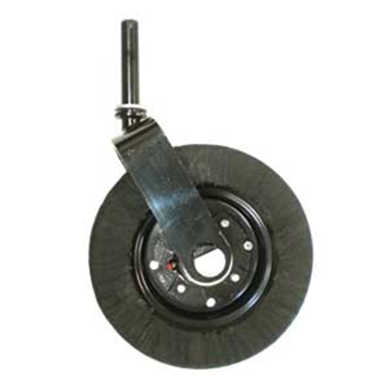 A 1233786 - 4' X 15' TAIL WHEEL ASSEMBLY - 1 1/2' YOKE - CAST IRON HUB - TAPERED BEARINGS