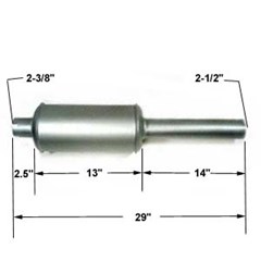A 138669 - Muffler