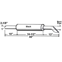 A 139121 - Muffler