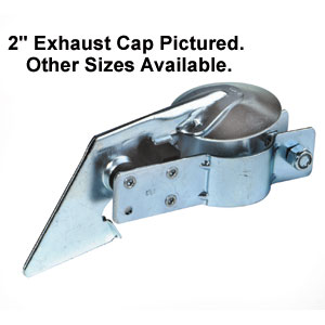 A 90183 - Exhaust Cap Heavy Duty 2-3/4' to 2-15/16'