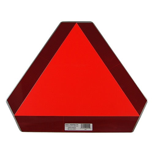 A 317835 - SMV Sign
Metal Backed