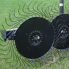 W16-60S - 60' POLY RAKE WHEEL WIND GUARD - SITREX