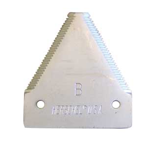 S20-4564 - Heavy Top Serrated Chrome Sections