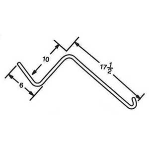 T16-0489 - RAKE TOOTH- KUHN, VICON, TONUTTI