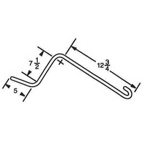 T16-0811 - RAKE TOOTH - ROSSI .262 WIRE