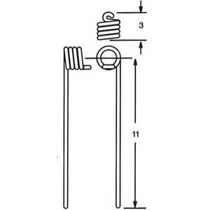 T30-0017 - Harrow Tine